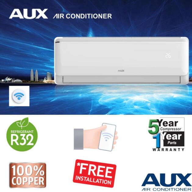 AUX AIR CONDITIONER 12000 BTU Non-Inverter With Wi-Fi